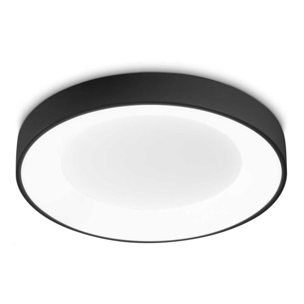 Plafon sufitowy Ideal Lux 312330 Planet PL D40 Nero