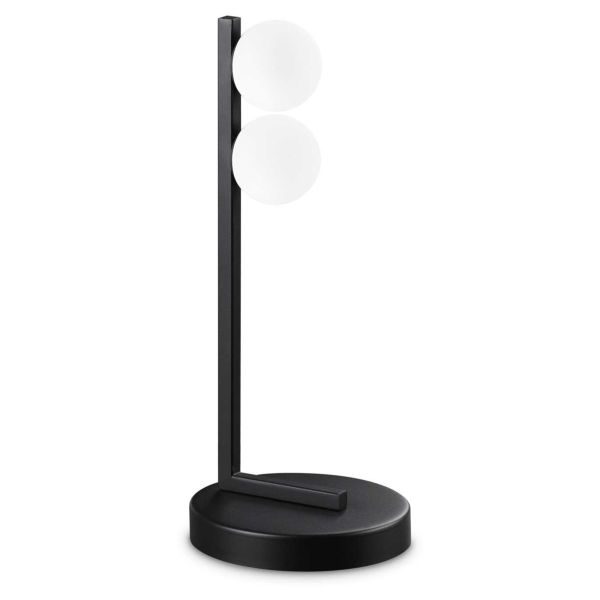 Lampa stołowa Ideal Lux 313320 Ping Pong TL2 Nero