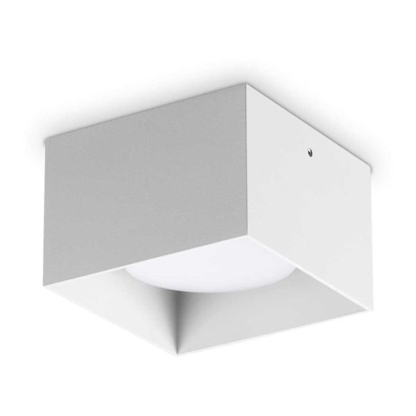 Oprawa punktówa Ideal Lux 317489 Spike PL1 Square Bianco