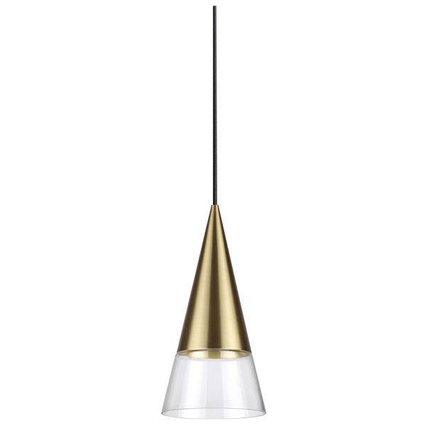 Lampa wisząca Ideal Lux 321479 Cono Sp1 Ottone