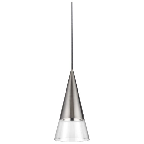 Lampa wisząca Ideal Lux 322803 Cono Sp1 Nickel