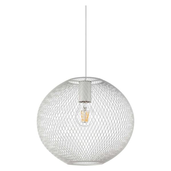 Lampa wisząca Ideal Lux 328102 Net Sp1 D28 Bianco