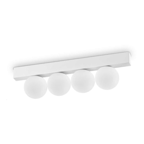 Plafon sufitowy Ideal Lux 328232 Ping Pong PL4 Bianco