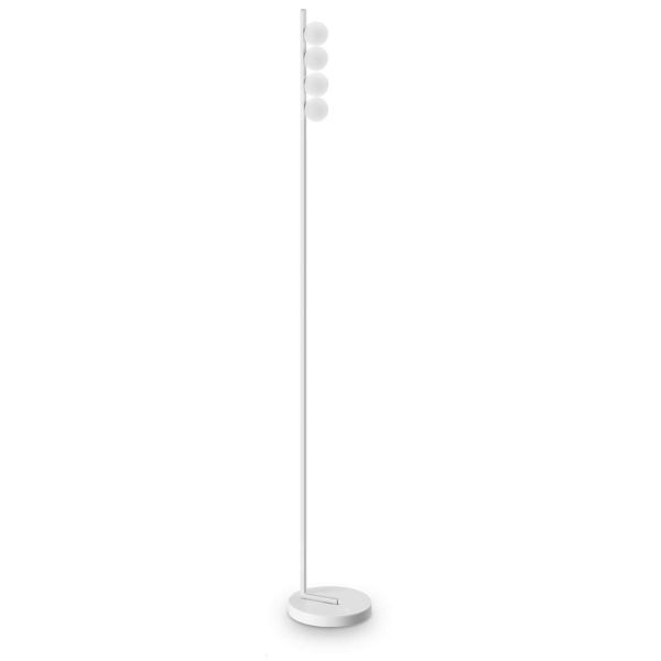 Lampa podłogowa Ideal Lux 328317 Ping Pong Pt4 Bianco