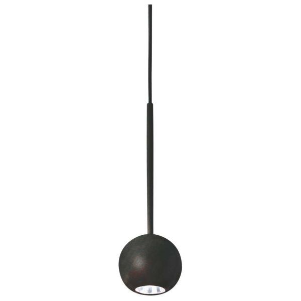 Lampa wisząca Ideal Lux 328355 Archimede Sp Sfera Nero