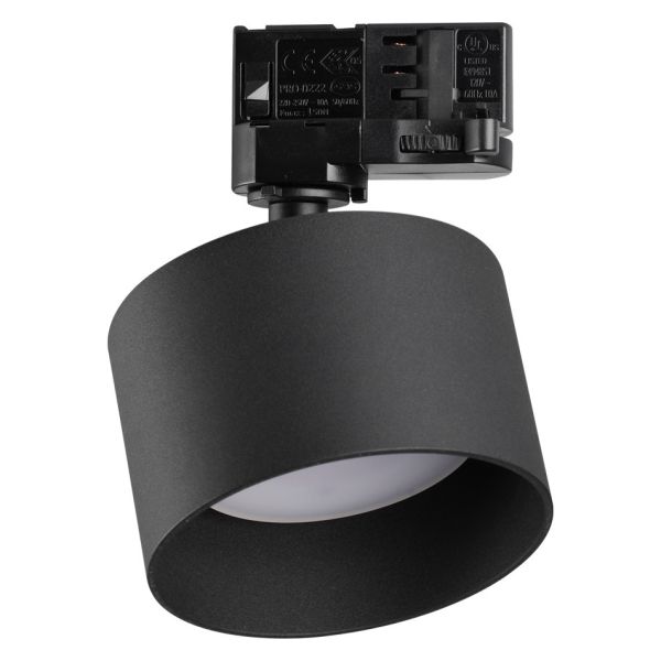 Трековий світильник Ideal Lux 336626 Spike Tr 3-phase Nero