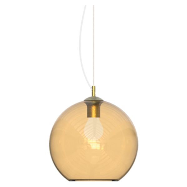 Lampa wisząca Ideal Lux 339061 Nemo Sp1 D40 Ambra
