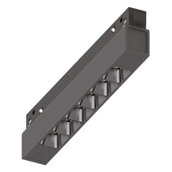 Lampa szynowa magnetyczna Ideal Lux 340067 Ego Accent 07w 2700k On-off Bk