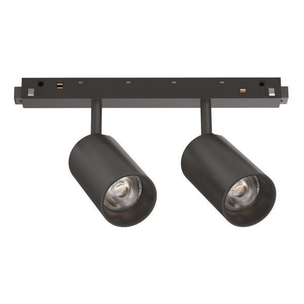 Магнітний трековий світильник Ideal Lux 340241 Ego Track Double 16w 2700k Dali Bk