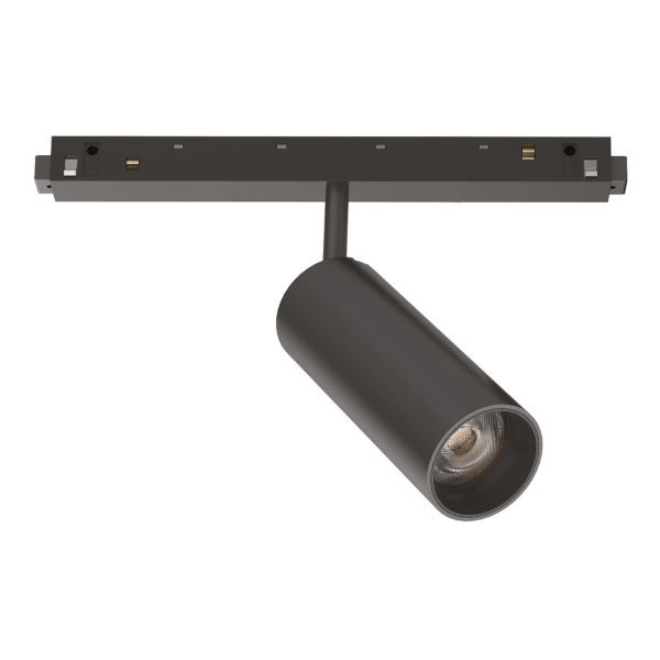 Магнітний трековий світильник Ideal Lux 340425 Ego Track Single 12w 2700k On-off Bk