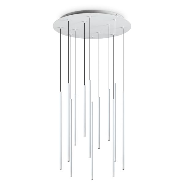 Lampa wisząca Ideal Lux 341088 Filo Sp12 Bianco 2700k