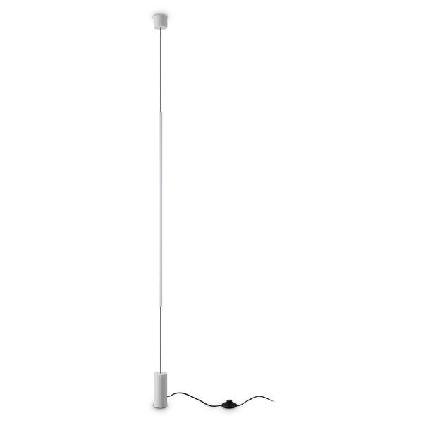 Lampa z systemem napinającym Ideal Lux 341118 Filo Pt Bianco 2700k