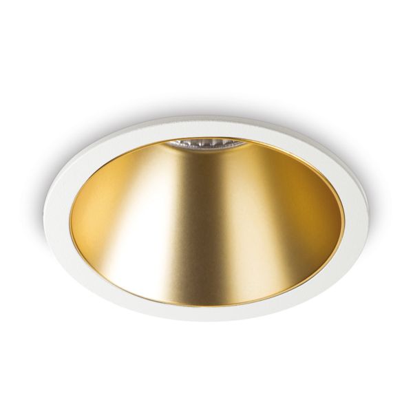 Точковий світильник Ideal Lux 341392 Game Trim Round 20w 2700k Wh Gd