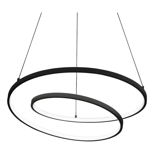 Żyrandol Ideal Lux 342351 Oz Sp D60 On-off Nero 2700k