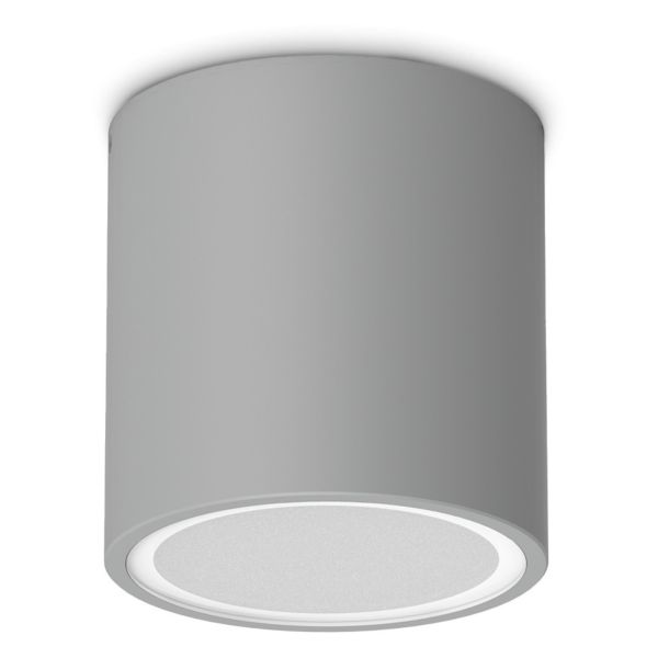 Точковий світильник Ideal Lux 342726 Techo Pl1 Round D09 Grigio