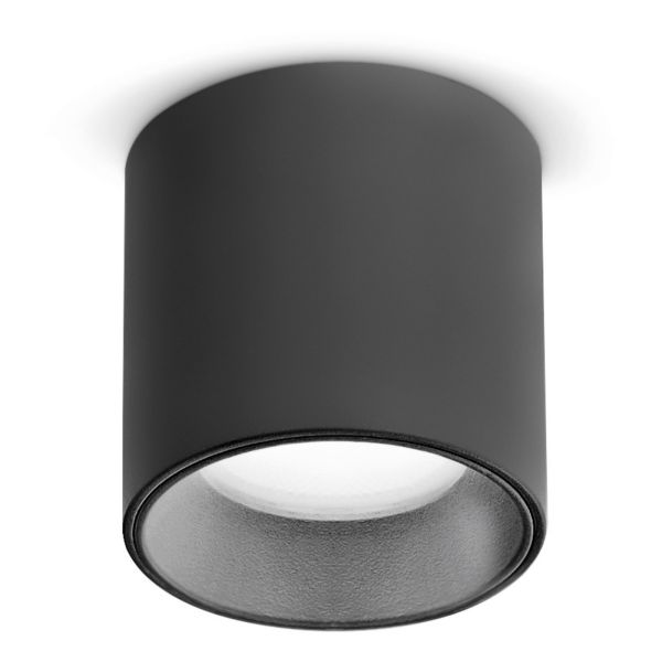Oprawa punktówa Ideal Lux 342795 Nitro Pl Round D04 Nero 2700k