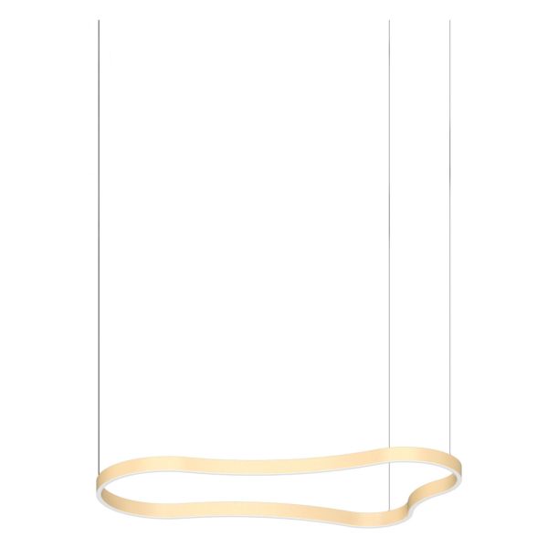 Lampa wisząca Ideal Lux 345253 Waves-2 Sp Oro
