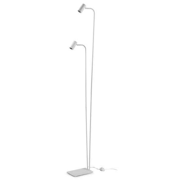 Lampa podłogowa Ideal Lux 345314 Ginger Pt2 Bianco