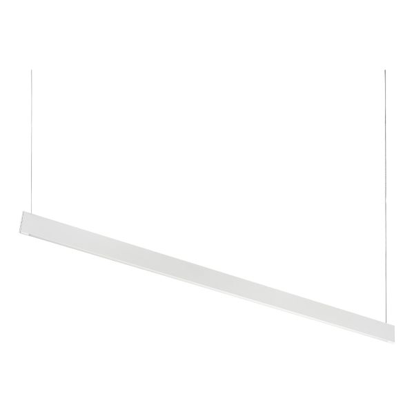 Підвісний світильник Ideal Lux 348407 Steel Slim Wide 1200 Mm 3000k Wh