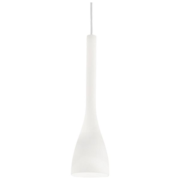 Lampa wisząca Ideal Lux 35697 Flut SP1 Small Bianco