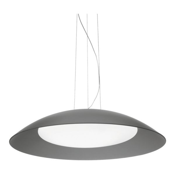 Lampa wisząca Ideal Lux 66592 Lena SP3 D64 Grigio