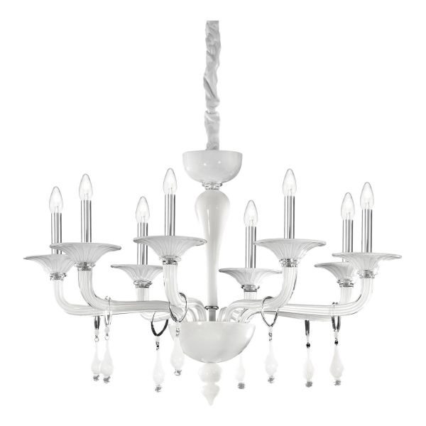 Żyrandol Ideal Lux 68190 Miramare SP8