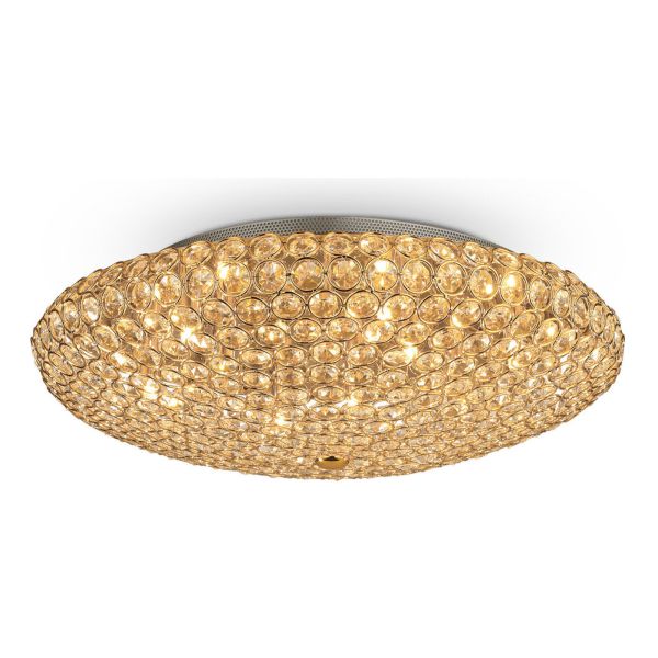 Żyrandol Ideal Lux 73262 King PL9 Oro