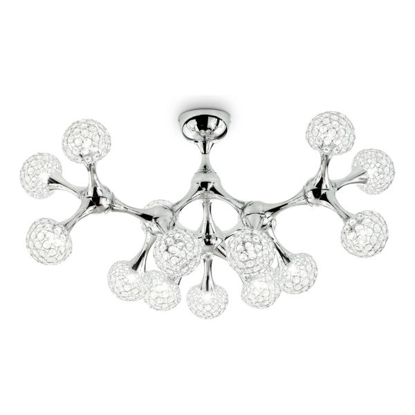 Żyrandol Ideal Lux 93512 Nodi Crystal PL15