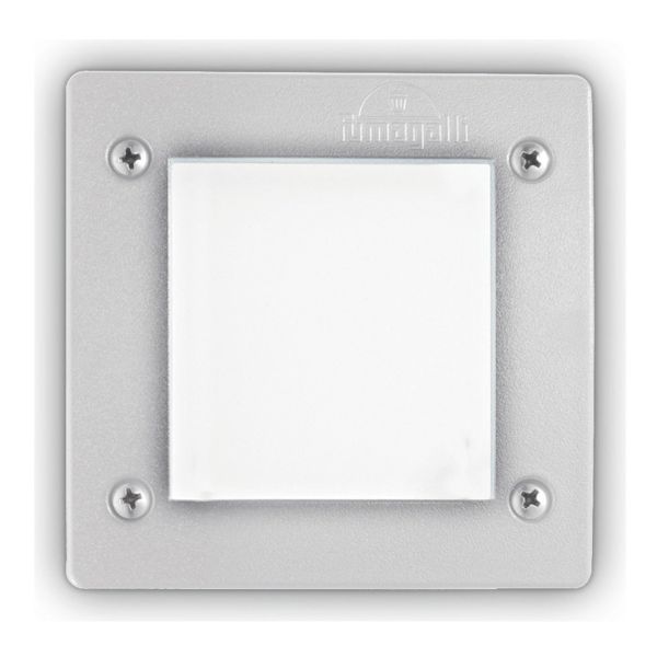 Lampa ścienna Ideal Lux 96575 Leti FI1 Square Bianco