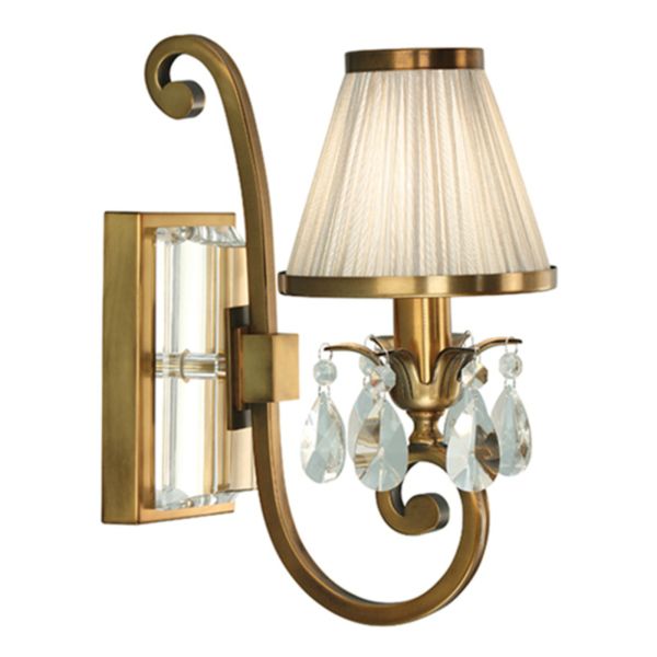 Kinkiet Interiors 1900 63538 Oksana antique brass