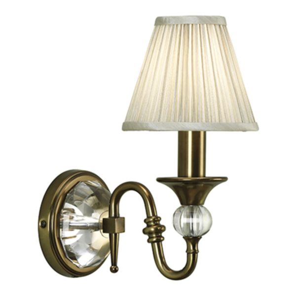 Бра Interiors 1900 63598 Polina antique brass