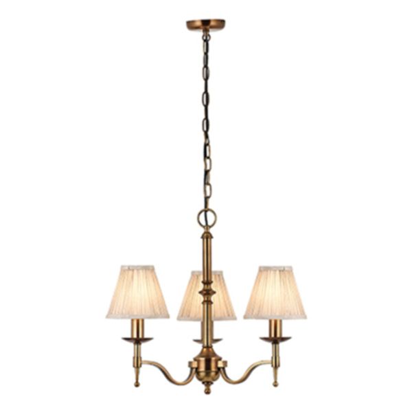 Żyrandol Interiors 1900 63628 Stanford antique brass