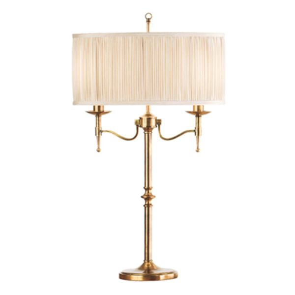 Lampa stołowa Interiors 1900 63648 Stanford antique brass