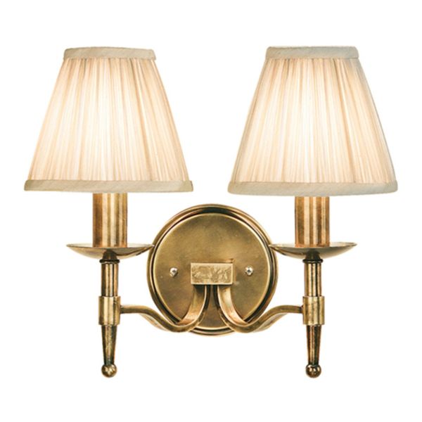 Kinkiet Interiors 1900 63654 Stanford antique brass