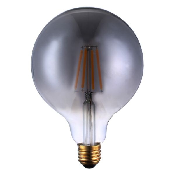 Żarówka ledowa kompatybilna ze ściemniaczem Italux 454-G95-DIM-SM moc 4W. Rozmiar — G95 z gwintem E27, temperatura barwowa — 2200K