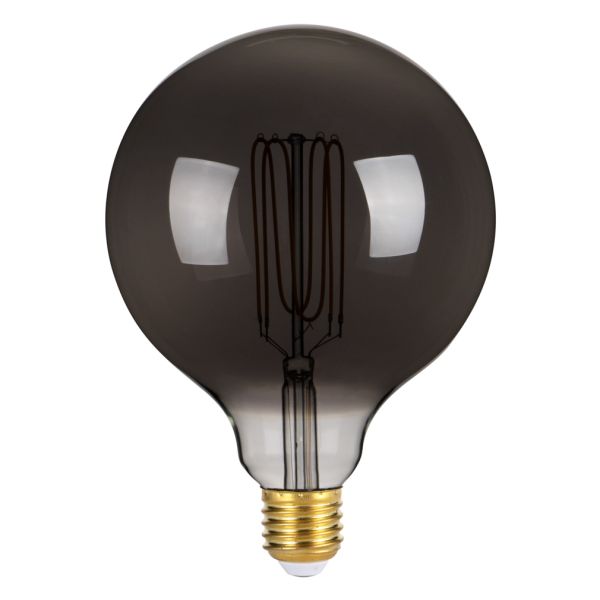 Żarówka ledowa  kompatybilna ze ściemniaczem Italux 454-G95-DIM-TH-SM moc 4W. Rozmiar — G95 z gwintem E27, temperatura barwowa — 2200K