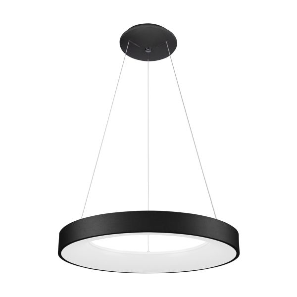 Lampa wisząca Italux 5304-850RP-BK-3 Giulia