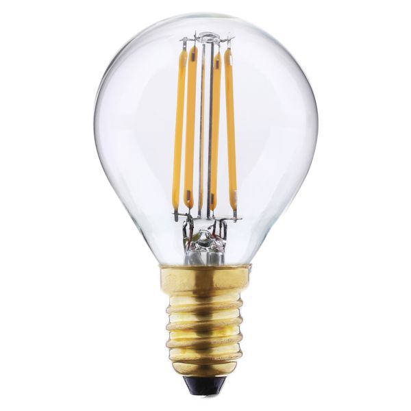 Лампа світлодіодна Italux 5326-P45-CL-4K потужністю 5W. Типорозмір — P45 з цоколем E14, температура кольору — 4000K