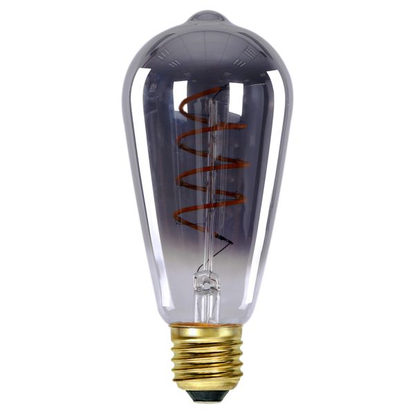 Żarówka ledowa kompatybilna ze ściemniaczem Italux 757-ST64-3DM-SR-SM moc 6W. Rozmiar — ST64 z gwintem E27, temperatura barwowa — 2200K