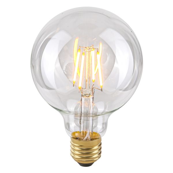 Лампа світлодіодна Italux 801404 G95 потужністю 4W. Типорозмір — G95 з цоколем E27, температура кольору — 2200K