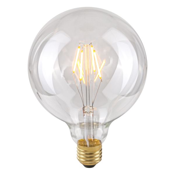 Лампа світлодіодна Italux 801405 G125 потужністю 4W. Типорозмір — G125 з цоколем E27, температура кольору — 2200K