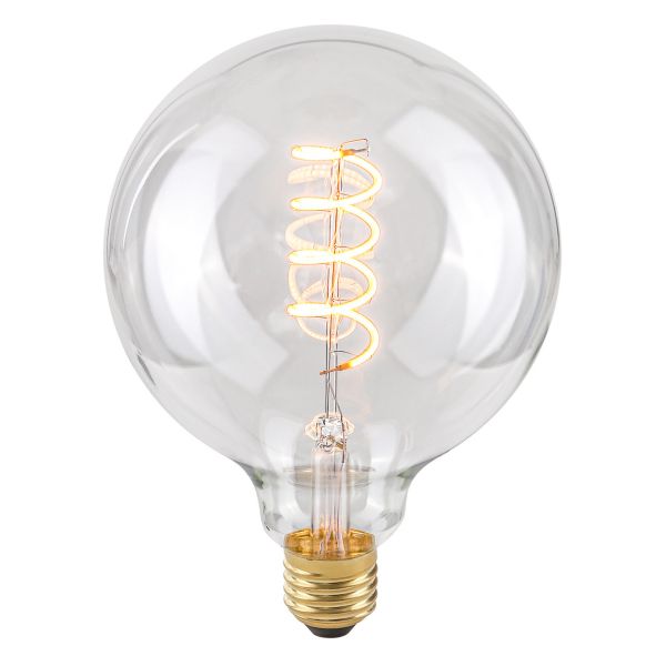 Żarówka ledowa Italux 801503 G125 moc 4W. Rozmiar — G125 z gwintem E27, temperatura barwowa — 2200K