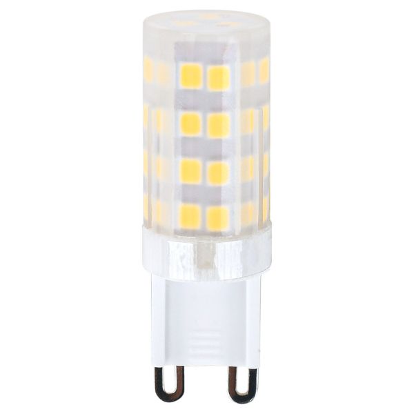 Żarówka ledowa kompatybilna ze ściemniaczem Italux 801560-LS moc 5W z gwintem G9, temperatura barwowa — 3000K