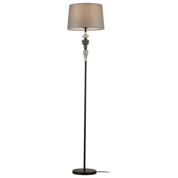 Lampa podłogowa Italux FL-22374A-BK Nerom