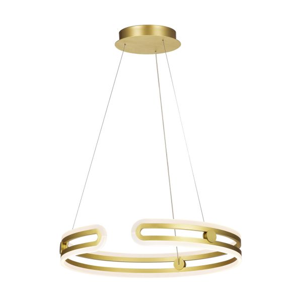 Lampa wisząca Italux MD17016002-1E GOLD Kiara