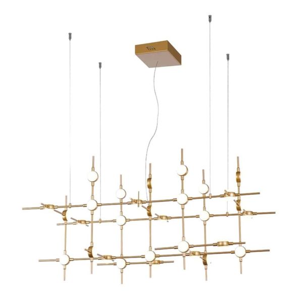 Żyrandol Italux MD18001067-30A GD Provenza