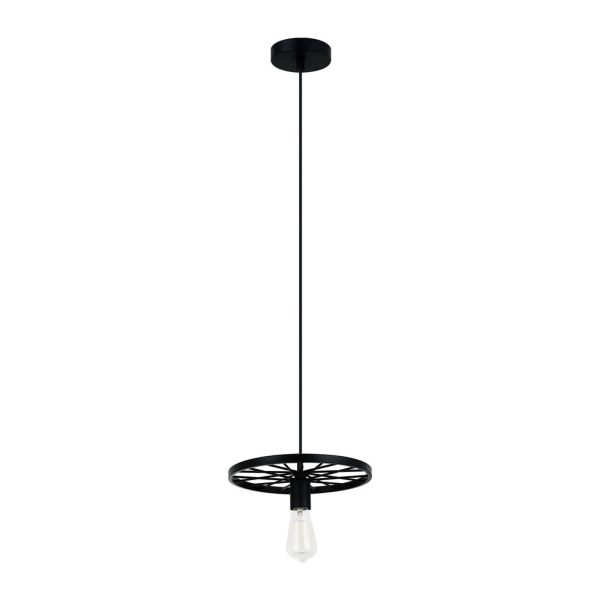 Lampa wisząca Italux MDM-2708-1 BK Federico