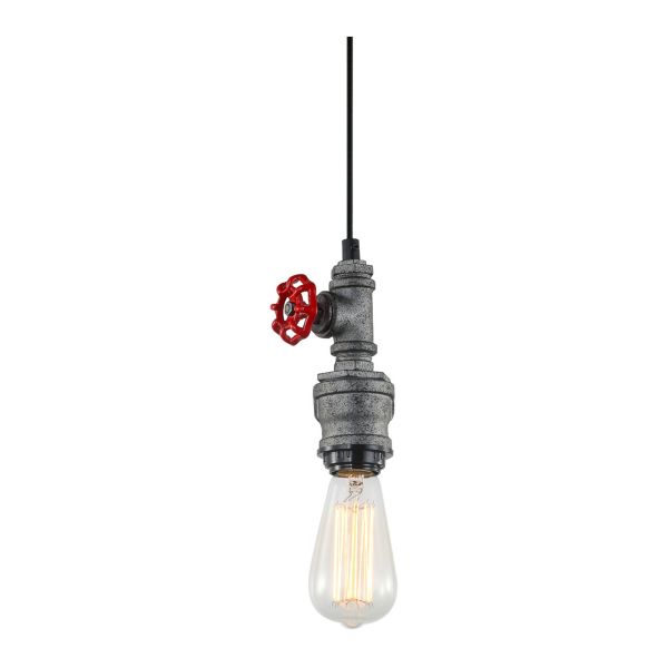 Lampa wisząca Italux MDM-2841/1 GR+BK Fables