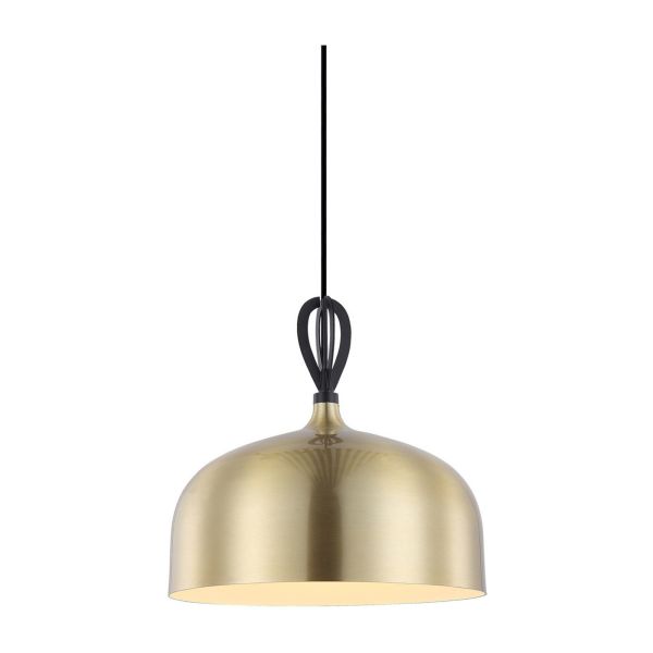 Lampa wisząca Italux MDM-3270-1 BK+GD BRO Emerald