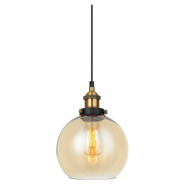 Lampa wisząca Italux MDM-4330/1 GD+AMB Cardena